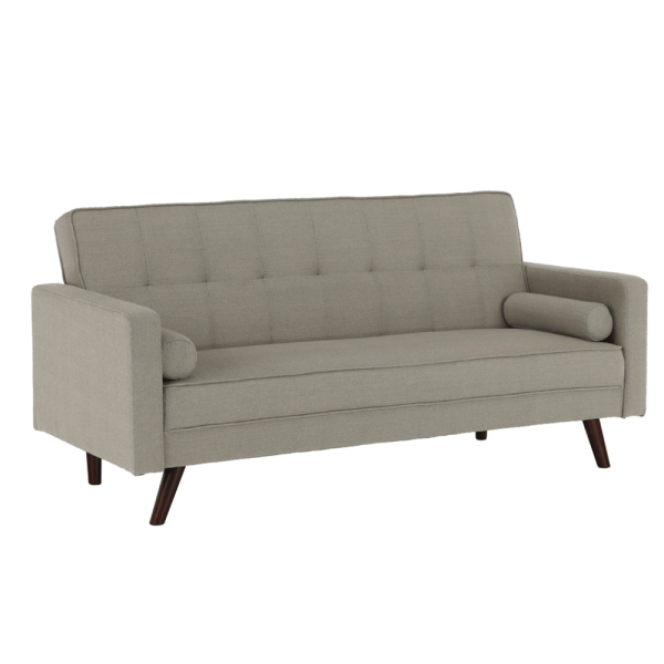 Colţar extensibil, material gri-maro taupe, OTISA