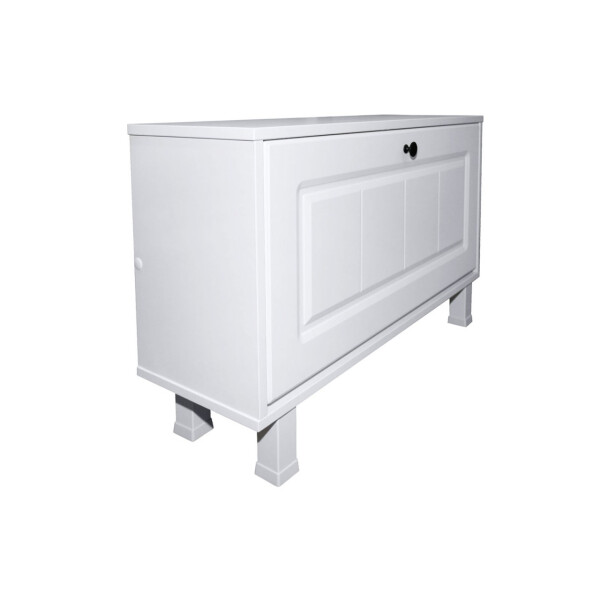 Pantofar Zapato 1 usa mare MDF Alb 