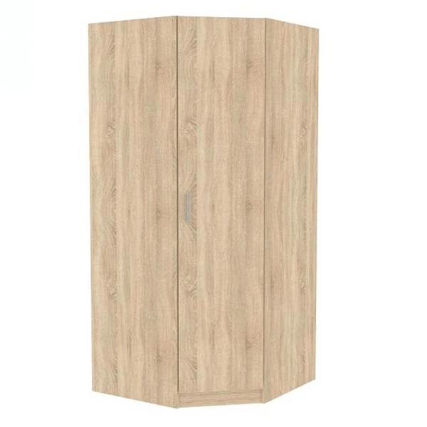 Dulap de colţ, stejar sonoma, INVITA Tip 3