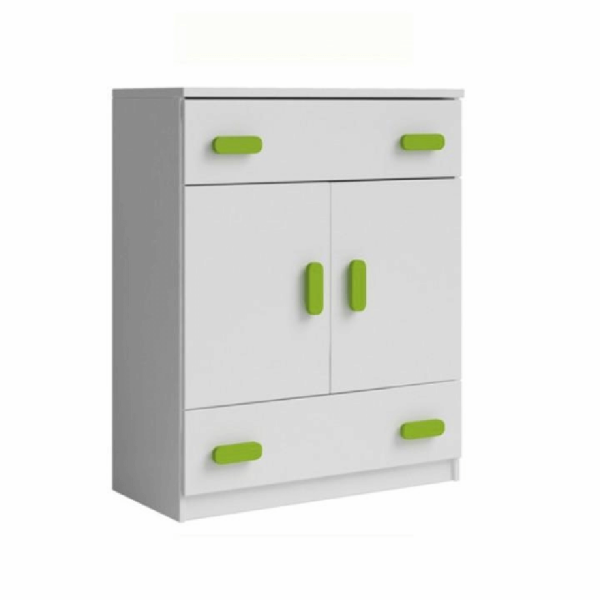 Scrin 2D2S, fără mânere, alb, SVEND Tip 4