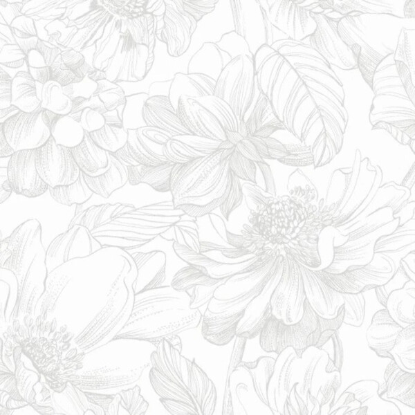 Tapet    Blush Dahlia