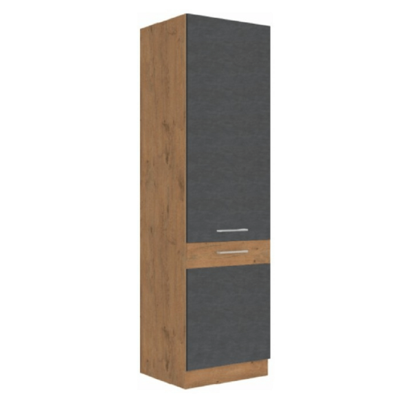 Dulap superior, stejar lancelot/gri mat, VEGA 60 GU-72 2F