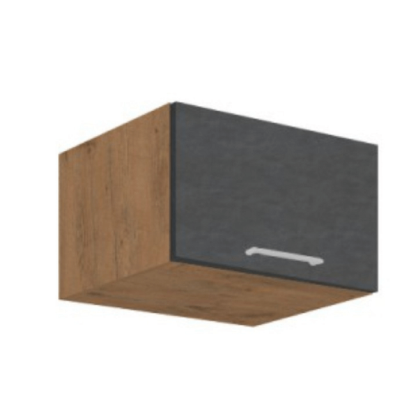 Dulap superior, stejar lancelot/gri mat, VEGA 58x58 GN-72 1F