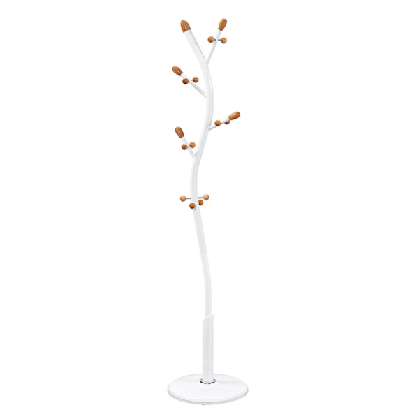 Metalic cuier, alb, SADIK