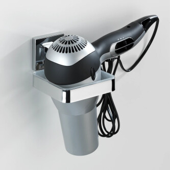 Suport uscător de păr Vacuum-Loc Quadro