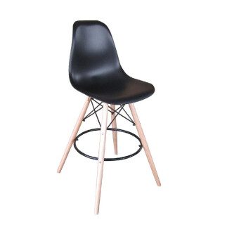Scaun bar, negru/fag, CARBRY