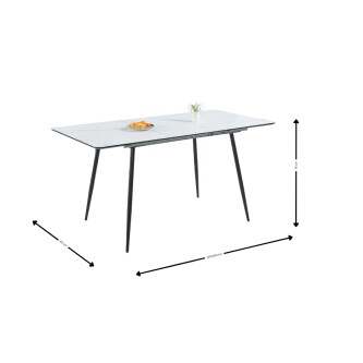 Masă extensibilă „KAJOT546”