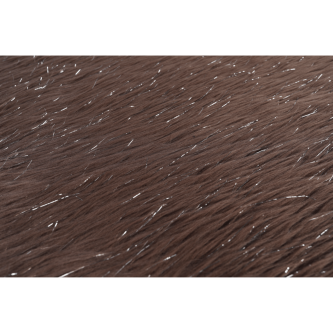 Blană artificială, gri-maro-taupe/argint, 60x90, FOX TYP 4