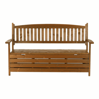 Bancă de grădină, maro, 150cm, AMULA