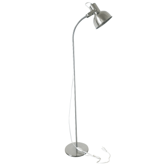 Lampă de podea în stil retro, metal, nichel mat, AVIER TIP 2