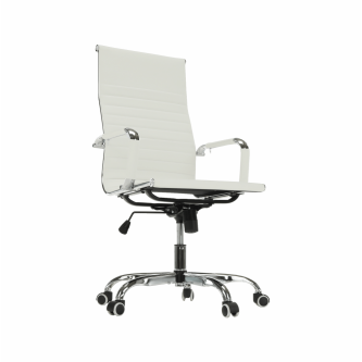 Scaun de birou, alb, AZURE 2 NEW