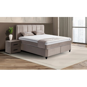 Set Pat Tapițat cu Saltea „Belicia”