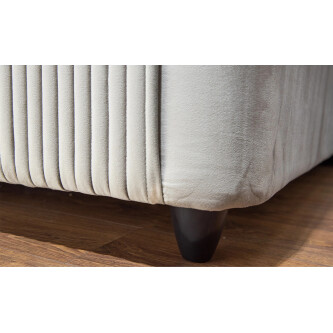 Set Pat Tapitat cu Saltea Bella