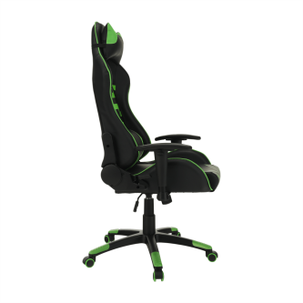 Scaun birou/joc, negru/verde, BILGI