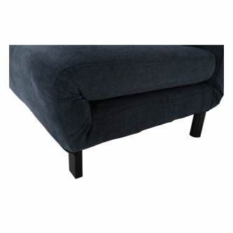Canapea extensibilă, material textil gri, BODENA