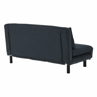 Canapea extensibilă, material textil gri, BODENA