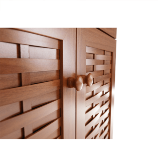 Pantofar, MDF laminat, cireş american, FP 03