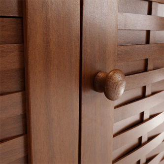 Pantofar, MDF laminat, cireş american, FP 04