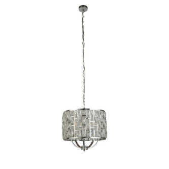 Candelabru Bijou III, sticla cristal, otel