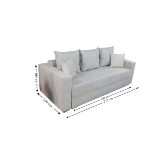 Canapea Extensibilă „Claudia Bonell Mică”