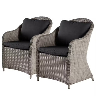 Scaun de grădină Clover (set de 2)
