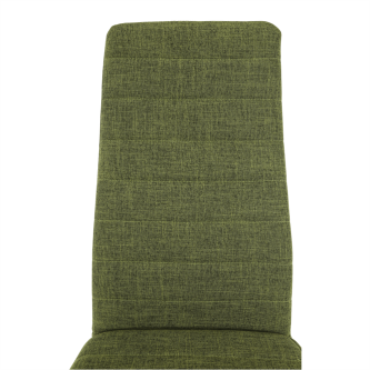Scaun, material textil verde/cadru metalic fag, COLETA NOVA
