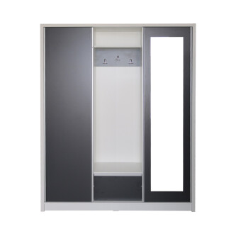 Cuier David Max Alb cu Gri