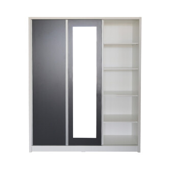 Cuier David Max Alb cu Gri