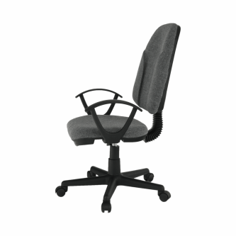 Scaun birou, material gri, DEVRI