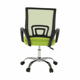 Scaun de birou, verde/negru, DEX 2 NEW