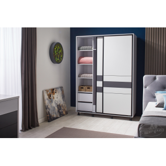 Dormitor Cristal ALB NEW 