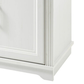Dulapior Jasmund Decor alb de pin 