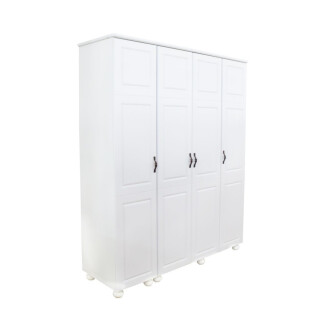 Dormitor Dynasty Alb cu pat 140x200 cm