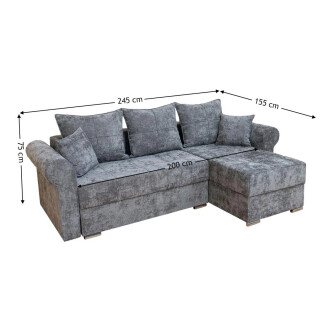 Colțar Extensibil „Elsa XXS Bonell”