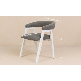 Scaun „CarMOB Alb”