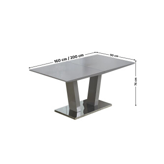 Masă extensibilă „KAJOT382”