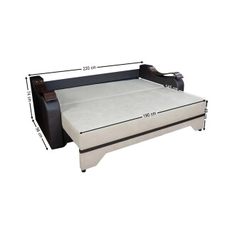 Canapea Extensibilă „Sally Bonell Mică”