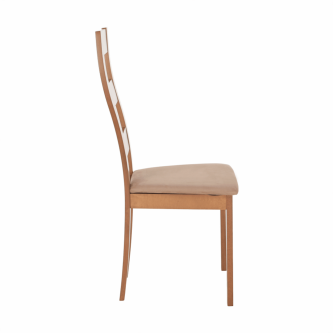 Scaun dining, maro deschis /stejar miere, FARNA