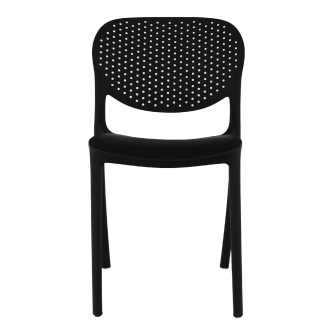 Scaun, negru, FEDRA NEW