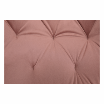 Fotoliu de design, material textil Velvet roz, FEDRIS
