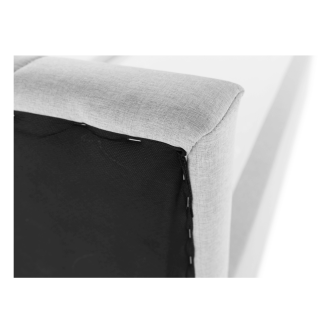 Pat tip BOXSPRING 180x200, gri deschis, FERATA KOMFORT