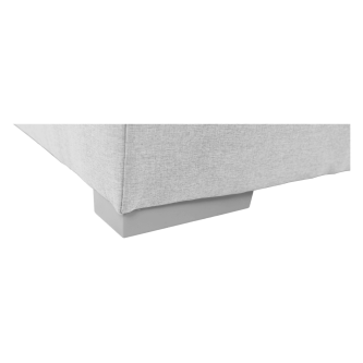 Pat tip BOXSPRING 160x200, gri deschis, FERATA KOMFORT