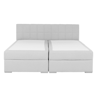 Pat tip BOXSPRING 160x200, gri deschis, FERATA KOMFORT
