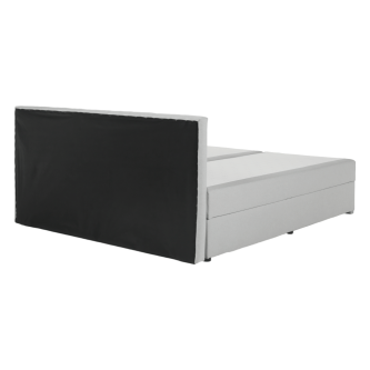 Pat tip BOXSPRING 160x200, gri deschis, FERATA KOMFORT
