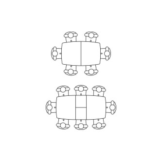 Masă extensibilă „FILIP”