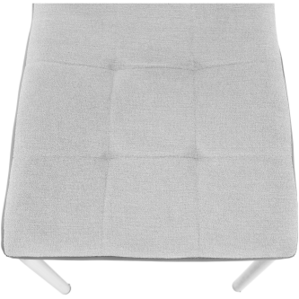 Scaun bucătărie, gri/crom, GERDA NEW
