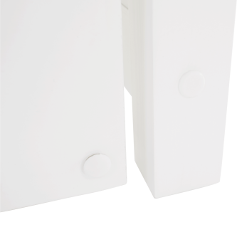 Pat cu pat suplimentar, lemn de pin, alb, 90x200, GLAMIS