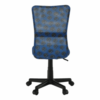 Scaun rotativ,  albastru/model/negru, GOOFY