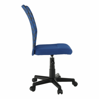Scaun rotativ,  albastru/model/negru, GOOFY