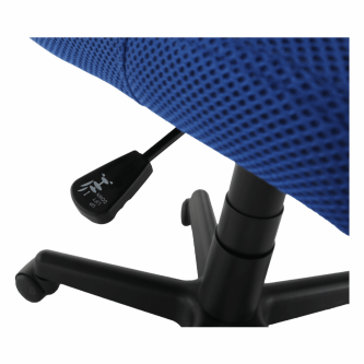 Scaun rotativ,  albastru/model/negru, GOOFY